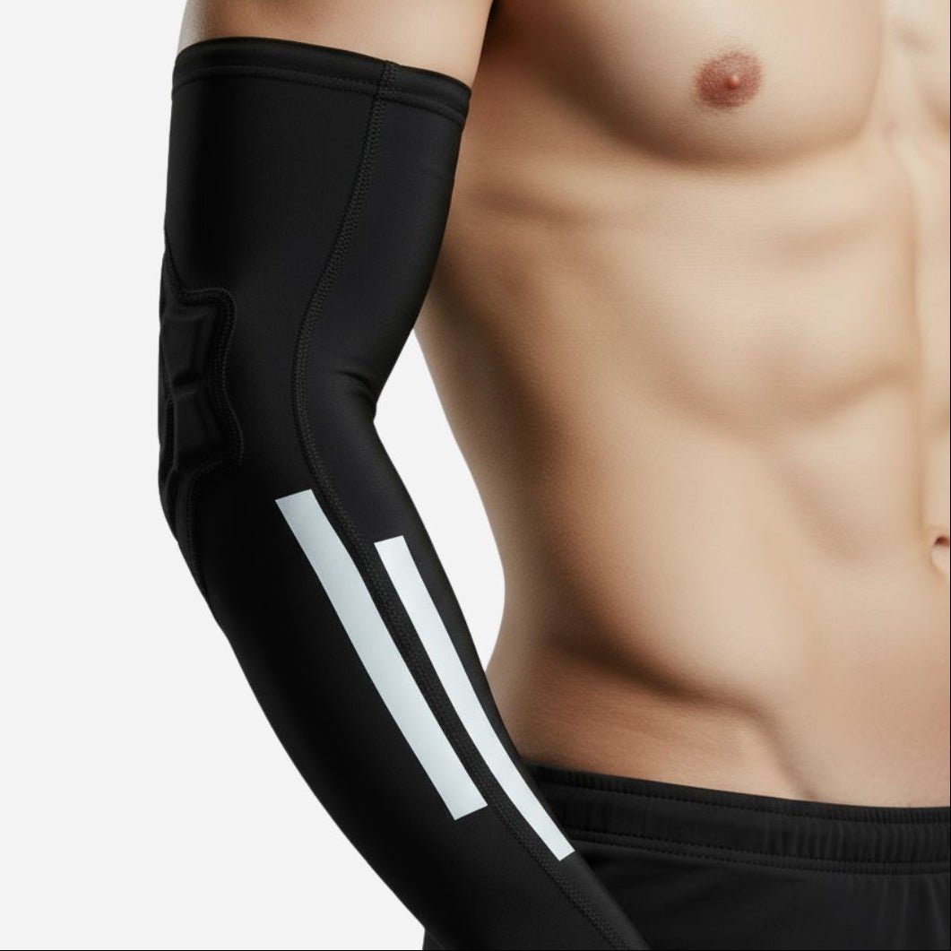Elite Pro Arm Protection Sleeve with Elbow Pad & Reflector - Hullabaloo