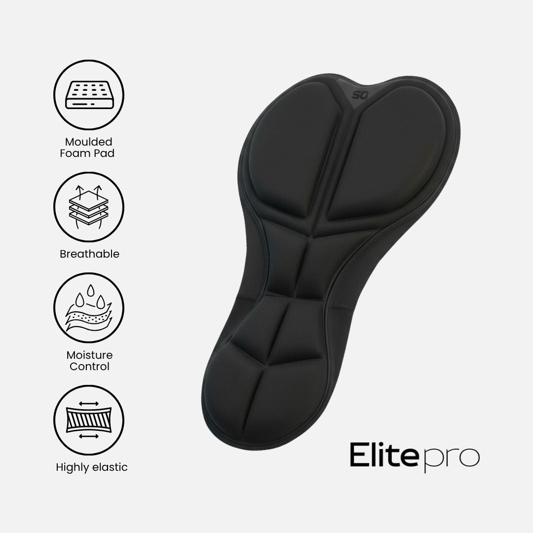 Elite Pro Cycling Shorts with Reflectors – No Pad | Foam - Padded | Gel - Padded - Hullabaloo