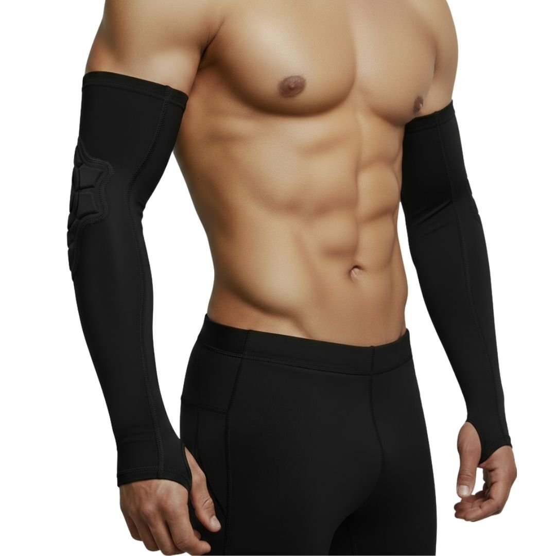 Elite Pro Padded Elbow Arm Sleeve – Compression & Protection - Hullabaloo